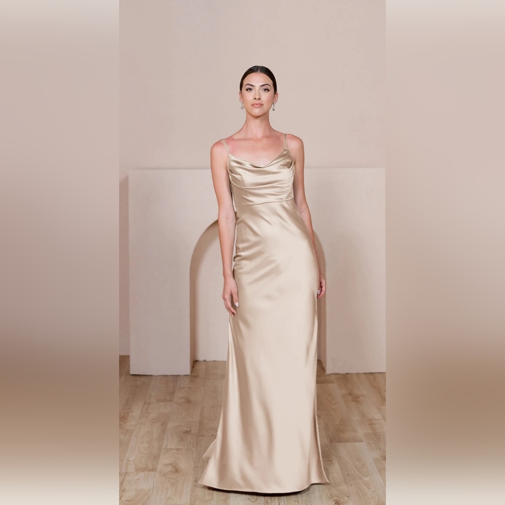 Revelry Dress Skye Champagne Gown